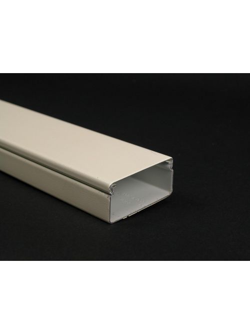 Wiremold V2400BC 5 Foot x 1-29/32 x 7/8" Ivory Steel 2-Channel Raceway Base and Cover Wiremold V2400BC 5 Foot x 1-29/32 x 7/8" Ivory Steel 2-Channel Raceway Base and Cover