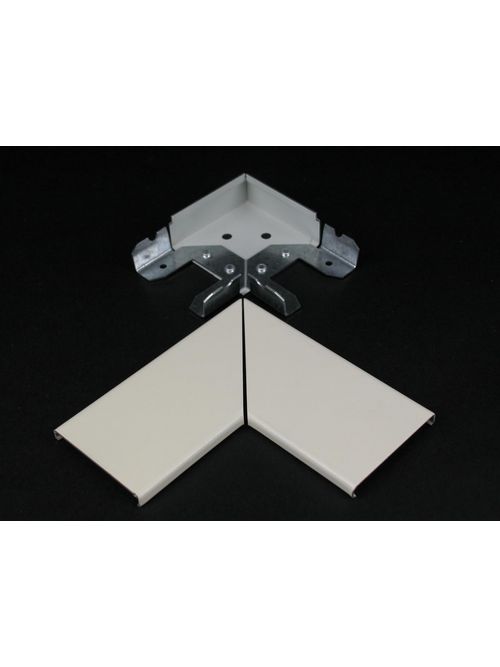 Wiremold 2411M-FW Fog White Flat Elbow Wiremold 2411M-FW Fog White Flat Elbow