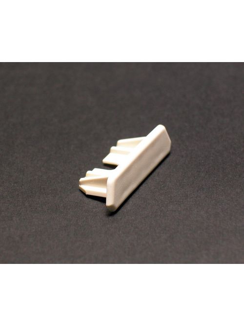 Wiremold 810B 1-1/4 x 1/2" Ivory Non-Metallic 1-Channel Raceway Blank End Wiremold 810B 1-1/4 x 1/2" Ivory Non-Metallic 1-Channel Raceway Blank End
