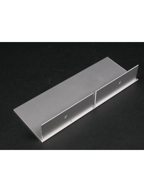 Wiremold ALA4810B 6 x 2-3/16 Inch Satin Anodized Aluminum 2-Channel Raceway Blank End Wiremold ALA4810B 6 x 2-3/16 Inch Satin Anodized Aluminum 2-Channel Raceway Blank End