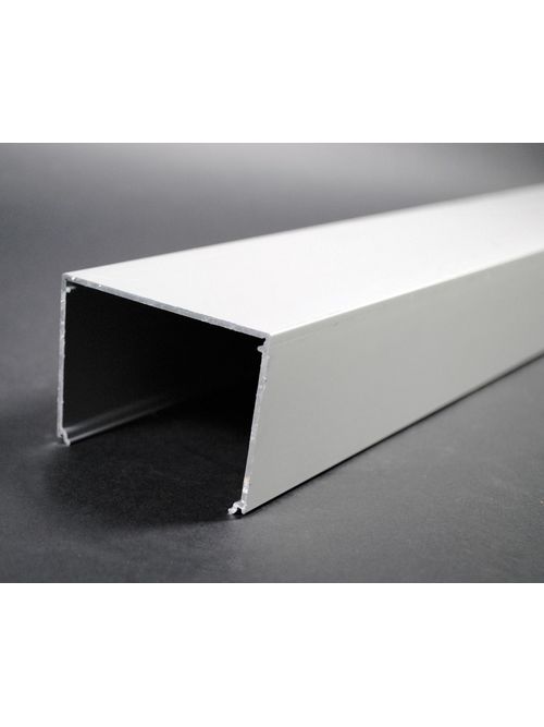 Wiremold ALA3800B-10 3 x 2-1/4 Inch Satin Anodized Aluminum 1-Channel Raceway 1-Compartment Base Wiremold ALA3800B-10 3 x 2-1/4 Inch Satin Anodized Aluminum 1-Channel Raceway 1-Compartment Base
