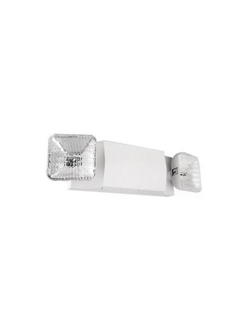Product image for Hubbell Lighting CSEU4 6 Volt 5.4 W Dual Adjustable Head LED Emergency Light with Remote