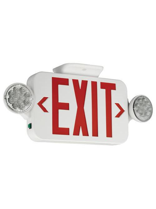 Product image for Current CCR 4.12 W 120/277 VAC Exit Sign and Emergency Light Fixture