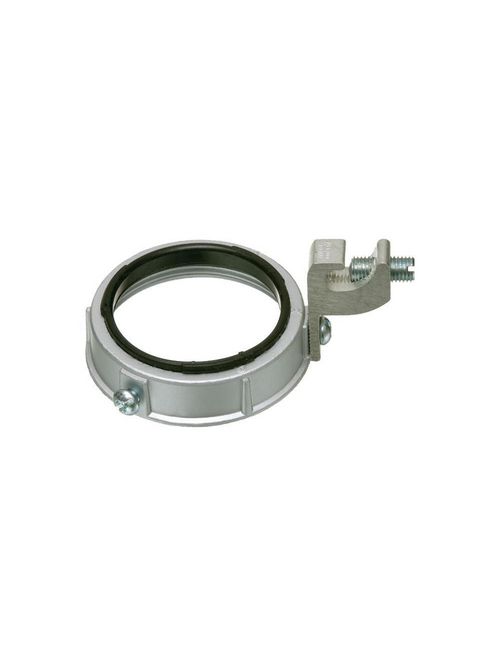 Arlington 458 3-1/2 Inch Grounding Bushing with Lay In Lug Arlington 458 3-1/2 Inch Grounding Bushing with Lay In Lug