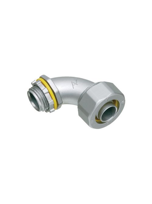 Arlington LT9075 3/4 Inch Liquidtight 90 Degree Connector Arlington LT9075 3/4 Inch Liquidtight 90 Degree Connector