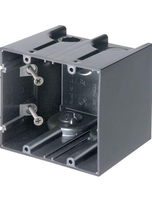 Arlington F102 2-Gang Screw Mount Device Box Arlington F102 2-Gang Screw Mount Device Box