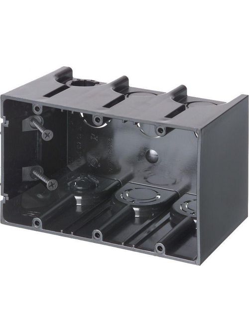 Arlington F103 3-Gang 20/Unit Screw Mount Device Box Arlington F103 3-Gang 20/Unit Screw Mount Device Box