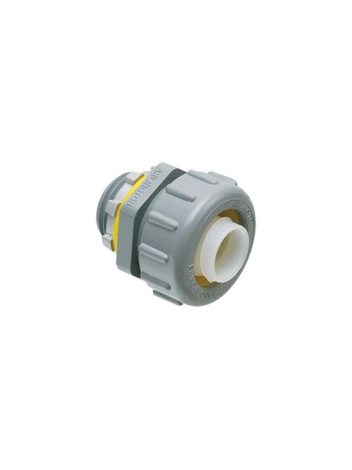 Arlington NMLT50 1/2 Inch PVC Liquidtight Straight Connector Arlington NMLT50 1/2 Inch PVC Liquidtight Straight Connector