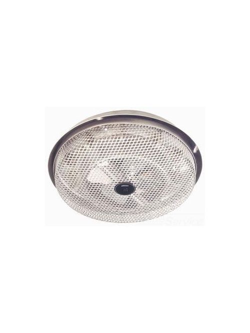 Product image for Broan 157 120 Volt 1250 W 10.7 9-13/16 x 1-3/4 Inch Aluminum Satin Grille Ceiling Heater