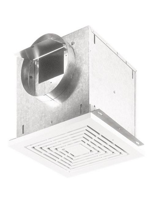 Broan L300 2.6 Amp 120 VAC 308 CFM 1.9 Sones 14 Inch White Polymeric Square Grille Ceiling Mount Ventilator Broan L300 2.6 Amp 120 VAC 308 CFM 1.9 Sones 14 Inch White Polymeric Square Grille Ceiling Mount Ventilator