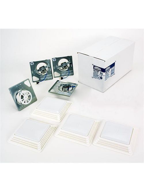 Product image for Broan 2680F 2.2 Amp 100 CFM 4 Sones 100 W White Polymeric Ventilation System Finish Pack