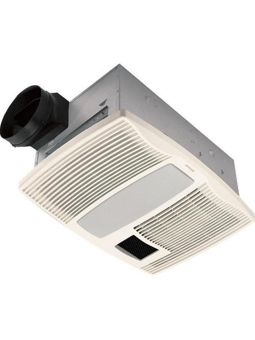 Broan QTX110HL 14.6 Amp 120 Volt 110 CFM 0.9 Sones 1500 W 20 x 15 Inch Grille Ventilation Fan/Heater with Lamp Broan QTX110HL 14.6 Amp 120 Volt 110 CFM 0.9 Sones 1500 W 20 x 15 Inch Grille Ventilation Fan/Heater with Lamp