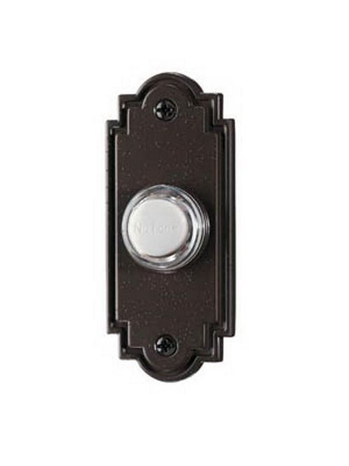 Broan PB15LBR 1-1/4 x 3 Inch Nutone Push Button Broan PB15LBR 1-1/4 x 3 Inch Nutone Push Button