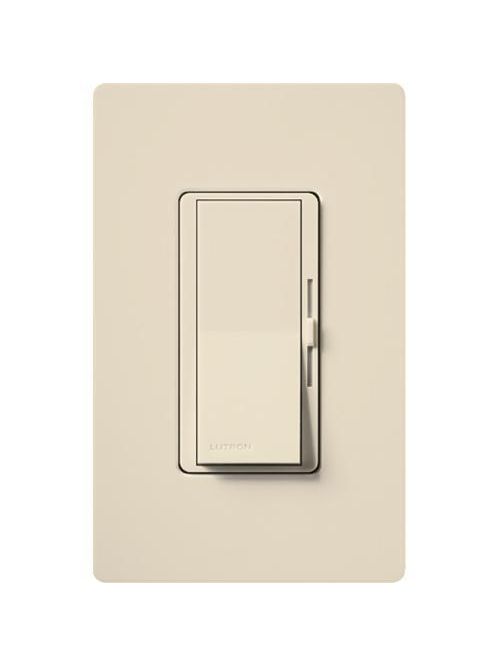 Lutron DVCL-153P-LA 150 W 120 VAC Light Almond Dimmable Compact Fluorescent/LED 1-Pole/3-Way Wall Dimmer Lutron DVCL-153P-LA 150 W 120 VAC Light Almond Dimmable Compact Fluorescent/LED 1-Pole/3-Way Wall Dimmer