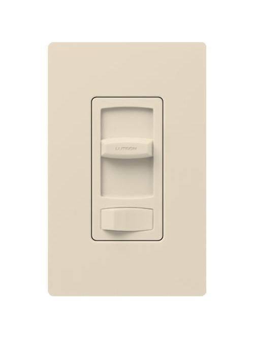 Lutron CTCL-153P-LA 150 W 120 VAC Light Almond Dimmable Compact Fluorescent/LED 1-Pole/3-Way Linear Slide Dimmer Lutron CTCL-153P-LA 150 W 120 VAC Light Almond Dimmable Compact Fluorescent/LED 1-Pole/3-Way Linear Slide Dimmer