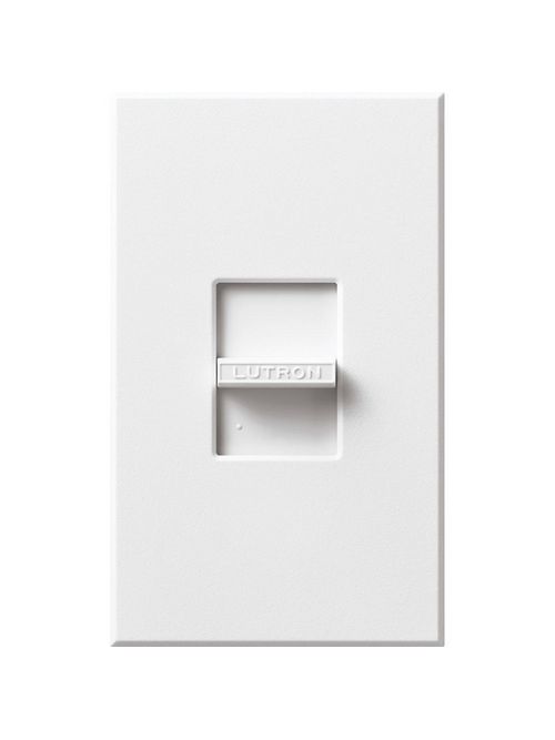 Lutron N-1000-WH 1000 W 120 Volt White 1-Pole Incandescent/Halogen Slide Dimmer Lutron N-1000-WH 1000 W 120 Volt White 1-Pole Incandescent/Halogen Slide Dimmer