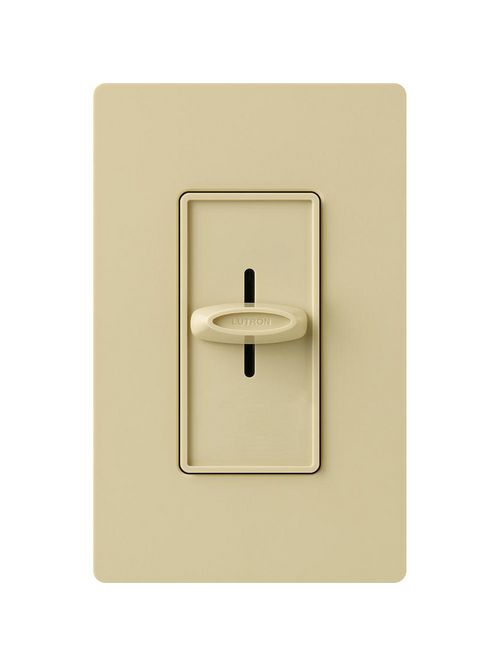 Lutron Electronics S-1000-IV 1000 W 120 Volt Ivory 1-Pole Incandescent/Halogen Slide Dimmer Lutron Electronics S-1000-IV 1000 W 120 Volt Ivory 1-Pole Incandescent/Halogen Slide Dimmer