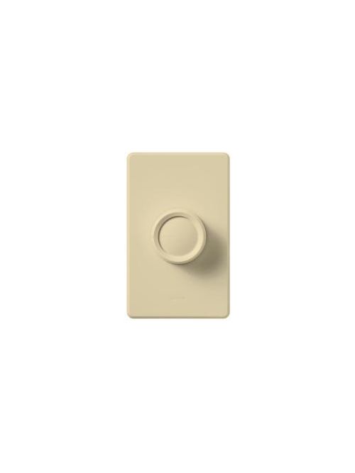 Product image for Lutron Electronics FD-12-IV 12 Lamp Ivory 1-Pole Fluorescent Rotary Dimmer