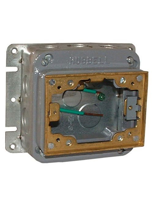 Product image for RACO 6258 STAMPED STL RECT ADJ FLR