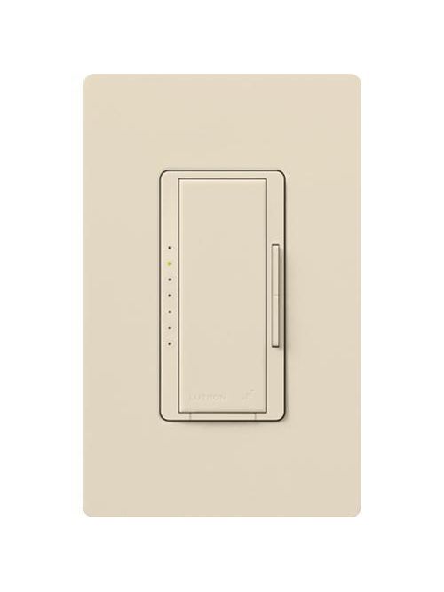 Lutron MRF2-600M-LA 600 W 120 Volt Light Almond 1-Pole/Multi-Location Digital Fade Wireless Wall Dimmer Lutron MRF2-600M-LA 600 W 120 Volt Light Almond 1-Pole/Multi-Location Digital Fade Wireless Wall Dimmer