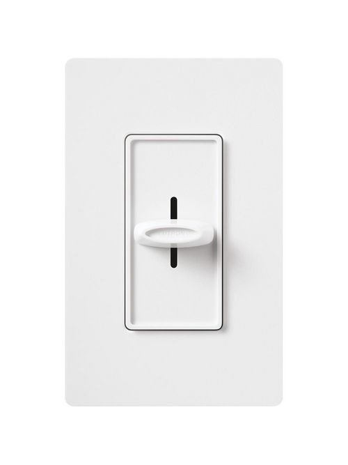 Lutron Electronics SFS-5E-WH 1-Pole 5 Amp 120 VAC Variable Speed White Slide to Off Fan Speed Controller Lutron Electronics SFS-5E-WH 1-Pole 5 Amp 120 VAC Variable Speed White Slide to Off Fan Speed Controller