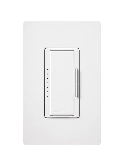 Lutron MA-1000-WH 1000 W 120 Volt White 1-Pole/Multi-Location Incandescent/Halogen Digital Fade Dimmer Lutron MA-1000-WH 1000 W 120 Volt White 1-Pole/Multi-Location Incandescent/Halogen Digital Fade Dimmer