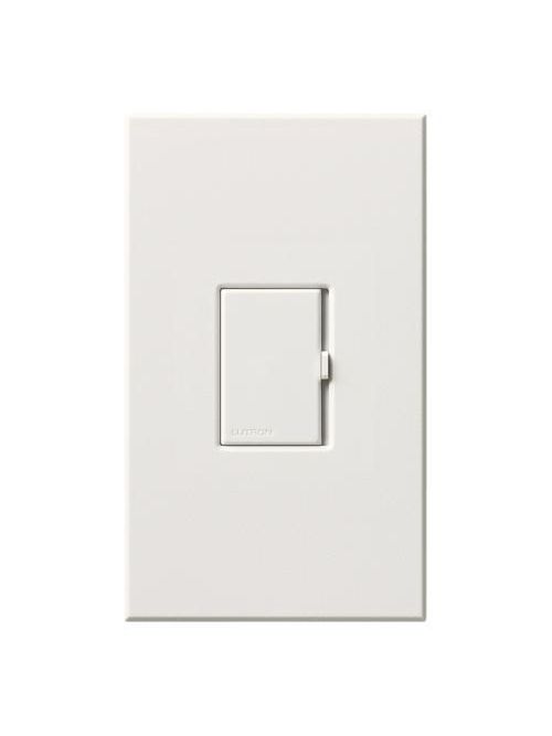 Product image for Lutron Electronics V-600-WH 120 VAC White 1-Pole/Multi-Location Incandescent Magnetic Low Voltage Preset Dimmer