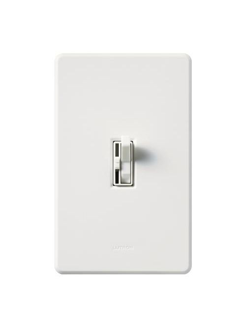 Lutron AYFSQ-FH-WH 120 Volt White 3-Speed 1-Pole/3-Way Toggle Fan Control Dimmer Lutron AYFSQ-FH-WH 120 Volt White 3-Speed 1-Pole/3-Way Toggle Fan Control Dimmer