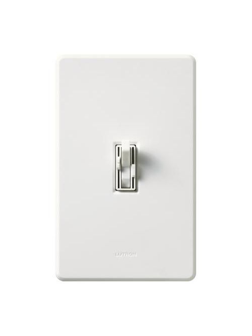 Lutron AY2-LFSQ-WH 1.5 Amp 300 W 120 Volt White 1-Pole Incandescent/Halogen Fan/Light Speed Control Dimmer Lutron AY2-LFSQ-WH 1.5 Amp 300 W 120 Volt White 1-Pole Incandescent/Halogen Fan/Light Speed Control Dimmer