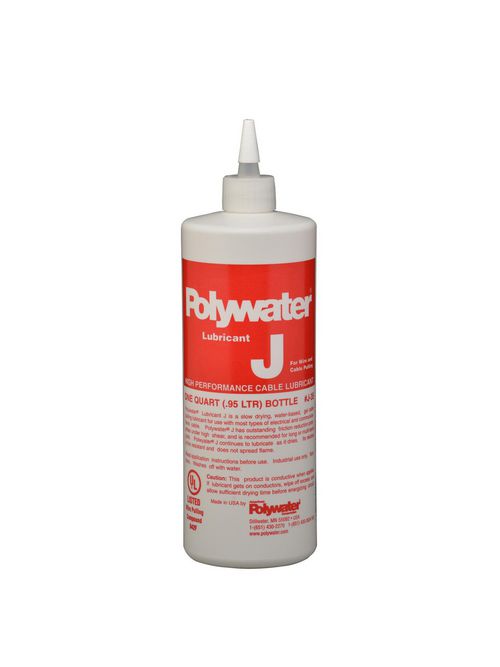 American Polywater J-35 1 Quart Squeeze Bottle 7.5 to 9 pH Cable Lubricant American Polywater J-35 1 Quart Squeeze Bottle 7.5 to 9 pH Cable Lubricant