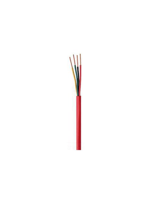 Coleman Cable 818044604 1000 Foot 18 AWG 4Conductor Red Copper Plenum