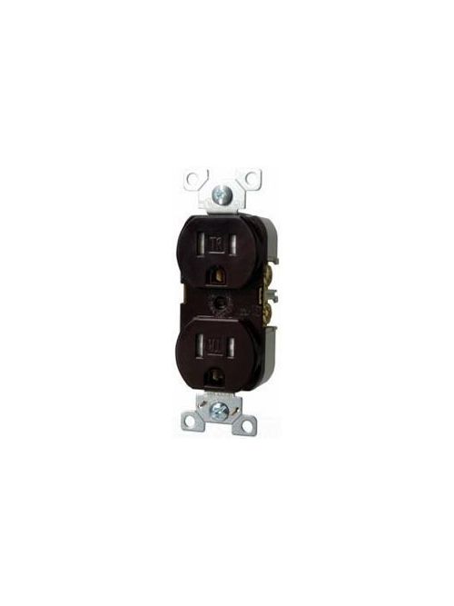 Arrow Hart Wiring TRBR15B-BXSP Tamper Resistant Commercial 15 Amp 125 Volt Brown Duplex Receptacle Arrow Hart Wiring TRBR15B-BXSP Tamper Resistant Commercial 15 Amp 125 Volt Brown Duplex Receptacle