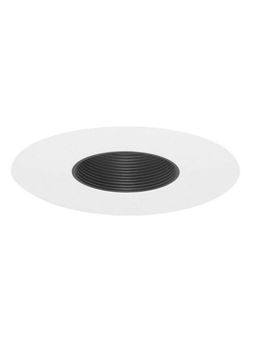 Product image for 6" Downlight Pinhole Baffle Trim - White w/ Black Baffle
