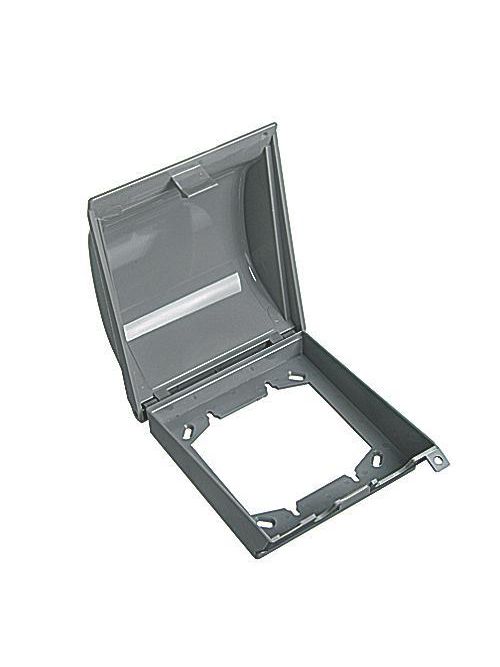 Product image for Carlon E9U2GRN2 2-Gang Gray In-Use Weatherproof Cover