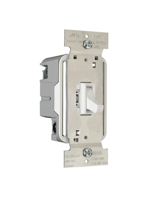 Product image for P&S TLV603-W TOGGLE LOW VOLTAGE 600