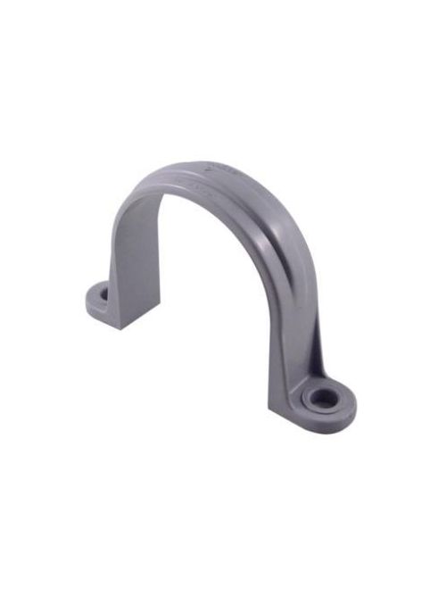 Product image for Ipex 036005 (PS20) 2" PVC 2-Hole Pipe Strap