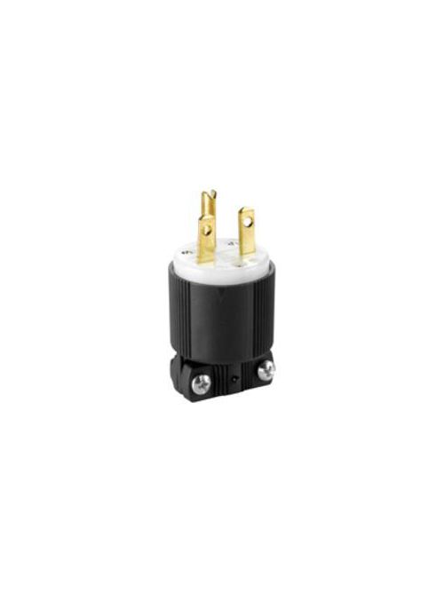 Eaton Wiring Devices 6669 15 Amp 250 VAC 2-Pole 3-Wire NEMA 6-15R Black/White Straight Blade Connector Eaton Wiring Devices 6669 15 Amp 250 VAC 2-Pole 3-Wire NEMA 6-15R Black/White Straight Blade Connector