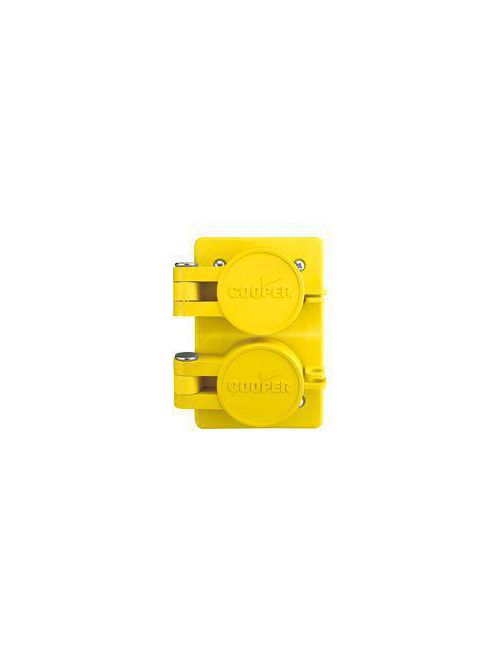 Arrow Hart Wiring 65W34 15 Amp 277 VAC 2-Pole 3-Wire NEMA L7-15 Yellow Watertight Locking Single Receptacle Arrow Hart Wiring 65W34 15 Amp 277 VAC 2-Pole 3-Wire NEMA L7-15 Yellow Watertight Locking Single Receptacle