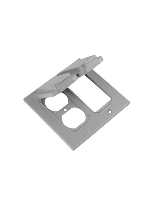 Red Dot 2CCDG 2-Gang Duplex and GFCI Cover Red Dot 2CCDG 2-Gang Duplex and GFCI Cover