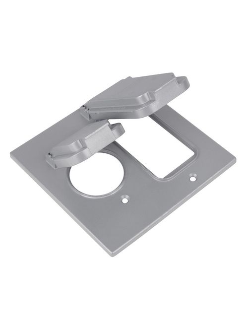 Red Dot 2CCSG 2-Gang Cover Single and GFI Receptacle Red Dot 2CCSG 2-Gang Cover Single and GFI Receptacle