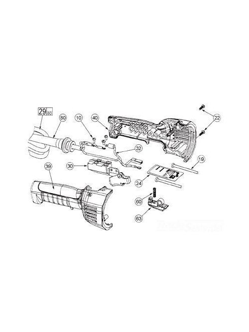 thumbnail image 2 of Milwaukee Tool Switch 23-66-2270 – Genuine New Part 2 of 4