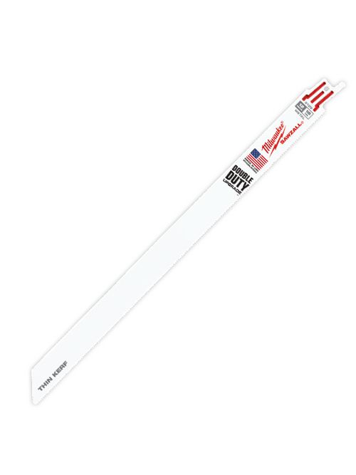 Milwaukee 48-01-6189 12" 18TPI Thin Kerf SAWZALL® Blade (50/Pack) Milwaukee 48-01-6189 12" 18TPI Thin Kerf SAWZALL® Blade (50/Pack)