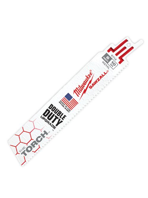 Milwaukee 48-00-5712 6" 10-TPI Sawzall® Torch™ Metal Demolition Blade (Pkg of 5) Milwaukee 48-00-5712 6" 10-TPI Sawzall® Torch™ Metal Demolition Blade (Pkg of 5)