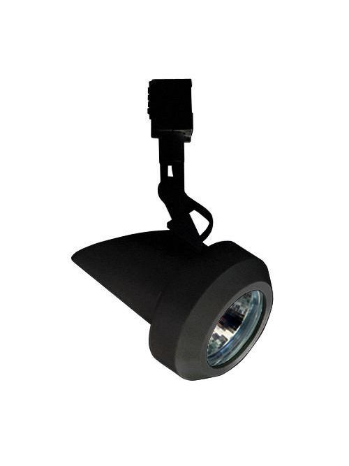 Product image for Trac 12 Slant Cylinder MR16 Track Head - Black