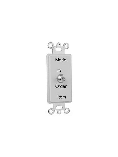 Product image for P&S SSN117 SMOOTH 302SS TELEPHONE OUTLET