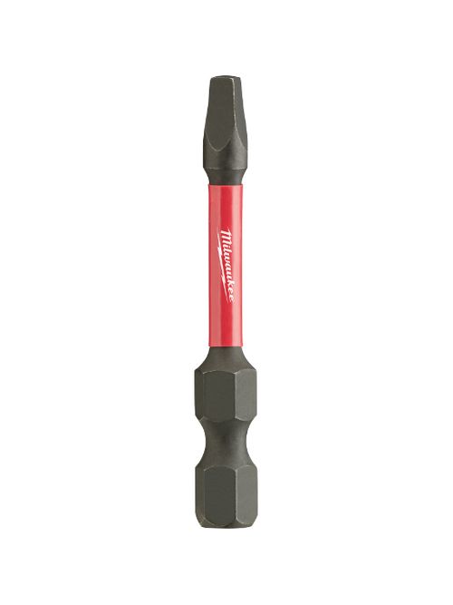 Milwaukee 48-32-4772 SHOCKWAVE™ 2" Impact Square Recess #2 Power Bits Milwaukee 48-32-4772 SHOCKWAVE™ 2" Impact Square Recess #2 Power Bits