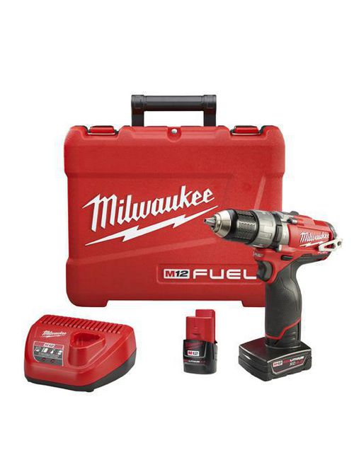 Product image for Milwaukee 2404-22 M12 FUEL™ 1/2" Drill/Driver Kit