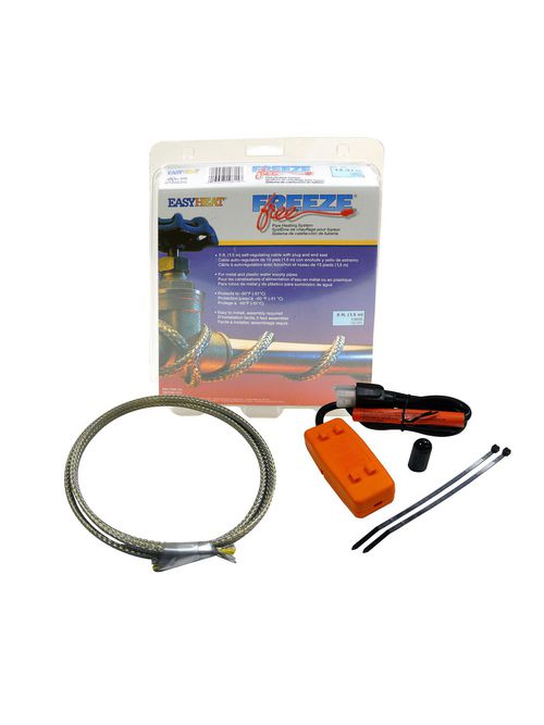 Product image for EasyHeat 10805 Freeze Free™ 5ft Pipe Freeze Protection Pre-Packaged Kit