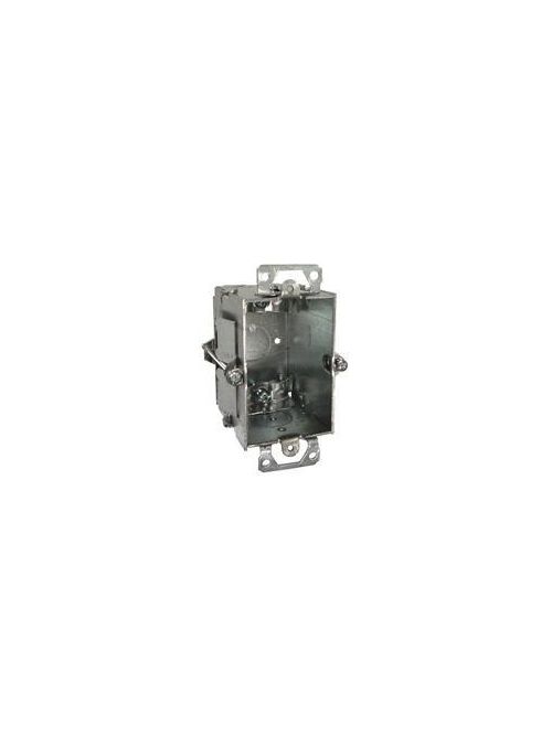RACO 517 2 x 3 x 2-1/2 Inch 12.5 In Pre-Galvanized Steel Plaster Ear Mount Gangable Switch Box RACO 517 2 x 3 x 2-1/2 Inch 12.5 In Pre-Galvanized Steel Plaster Ear Mount Gangable Switch Box