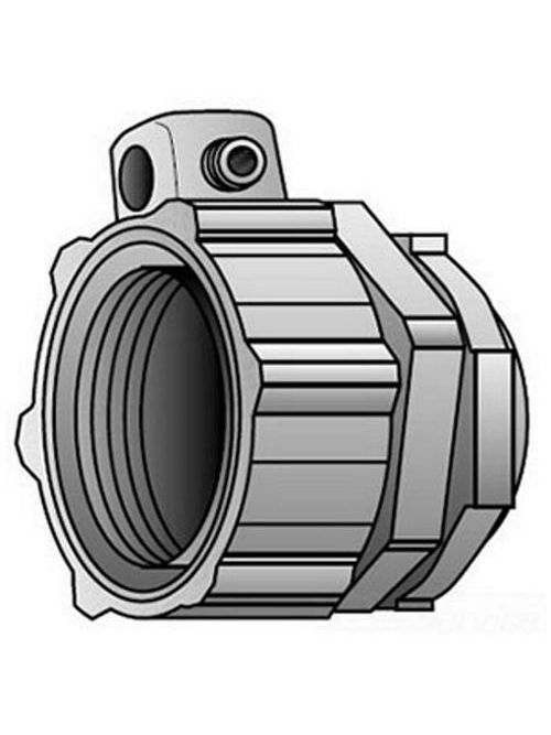 Product image for OZG 4Q-300L 3 IN STR CONN LFMC W/LU